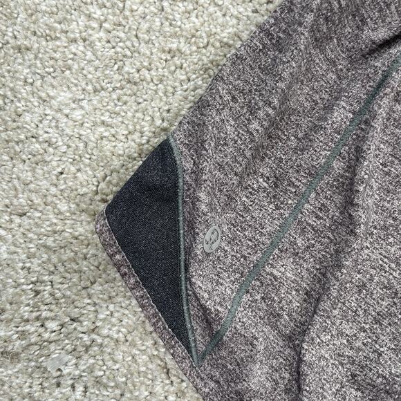 Lululemon Hotty Hot Short Size 6 High Rise Long 4" Gray MISSING DRAWSTRING 62-3 - Picture 4 of 9